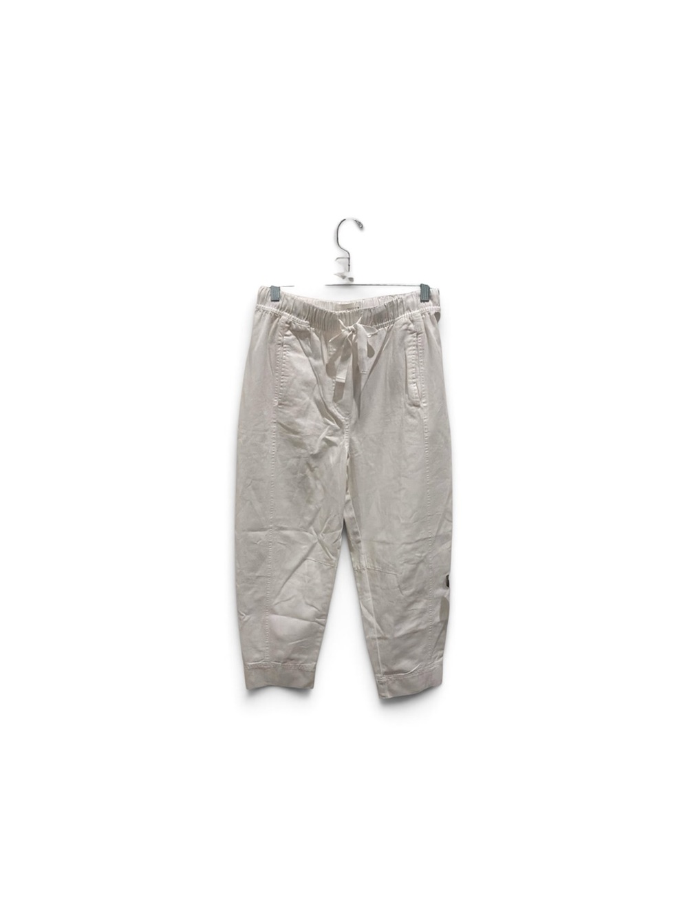 Zara Cream Drawstring Jogger Pants